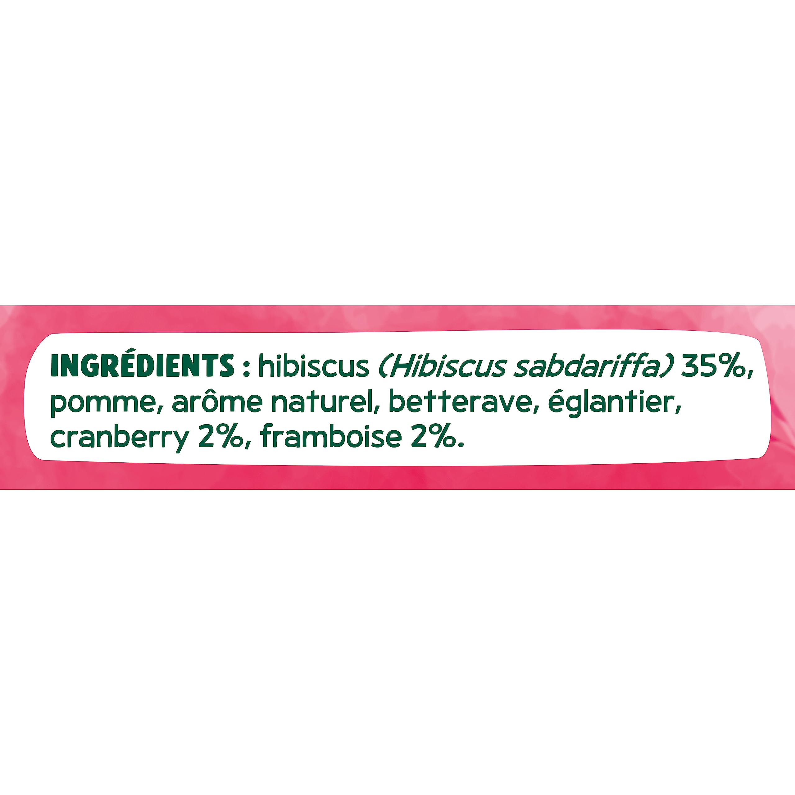 Elephant Infusion à Froid Detox, Eau Froide Aromatisée, Parfums Naturels Cranberry Framboise Hibiscus, Lot de 6 x 15 Sachets Individuels, 90 Sachets Pyramid