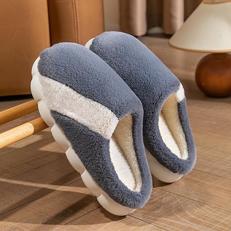 Hausschuhe Herren Winter Plüsch Wärme Pantoffeln  Produktbild-Vorschau 1