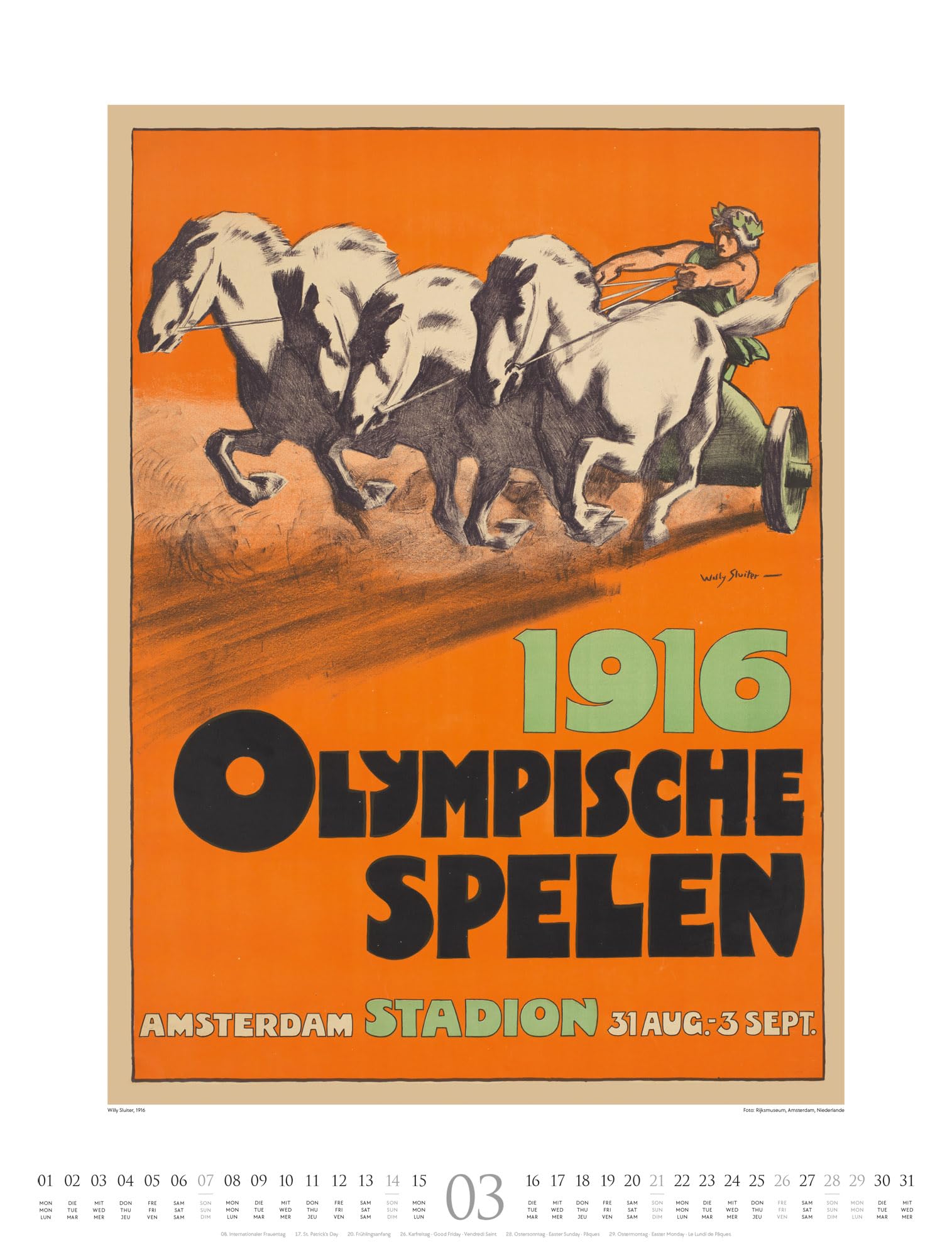 Plakate & Poster Kalender 2027 | Vintage Kunst-Kalender im großen Hochformat (50x66 cm) | Historische Plakatkunst