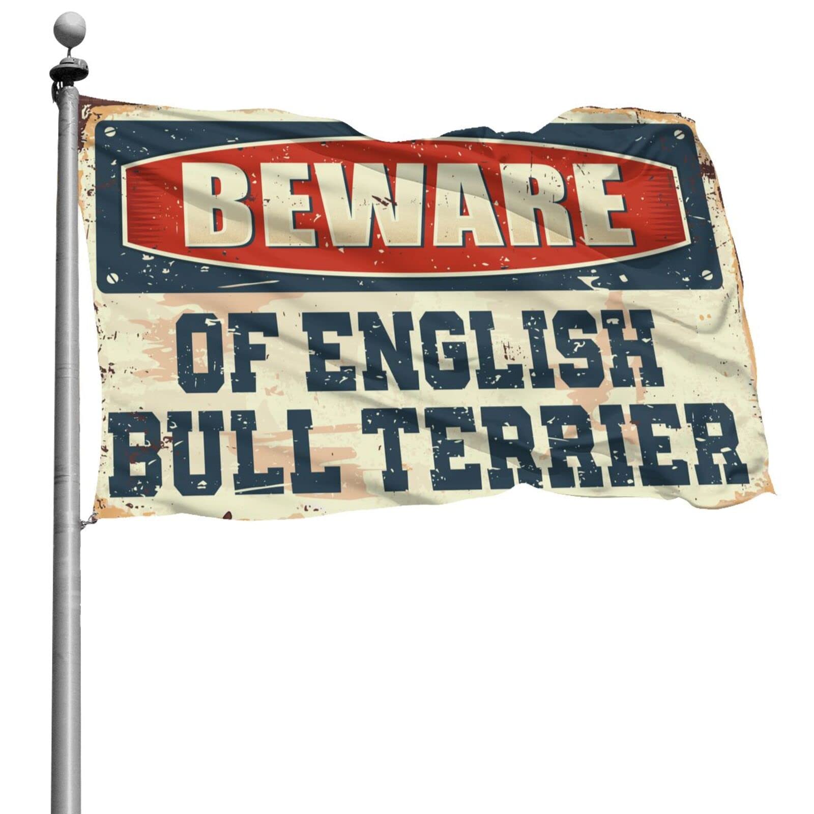 Drapeau d'automne Bull Terrier pour décorer un grand espace extérieur - 7