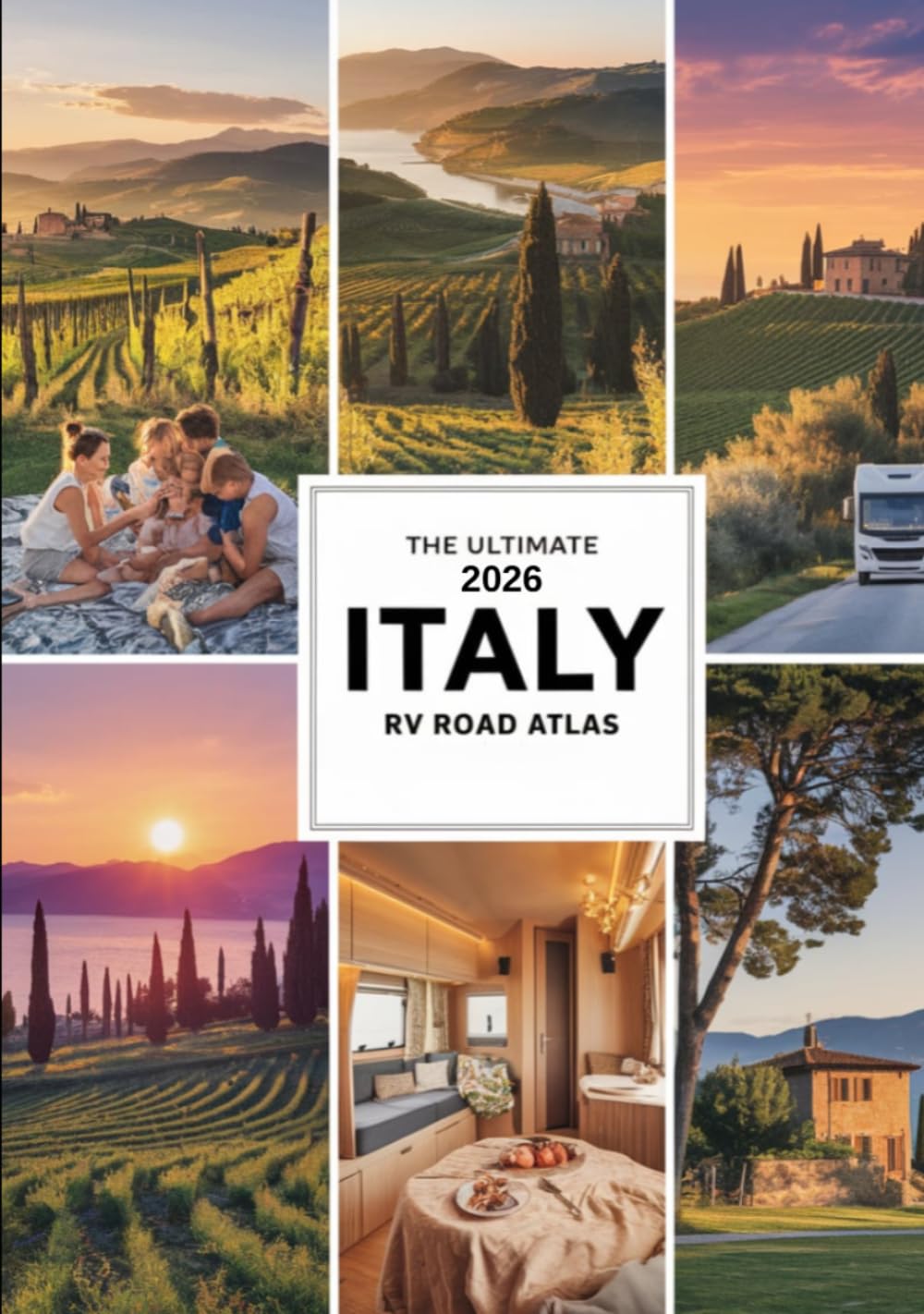 The Ultimate 2026 Italy RV Road Atlas: Campervan Maps, Scenic Routes, Campsites & Travel Tips for Motorhome Adventures