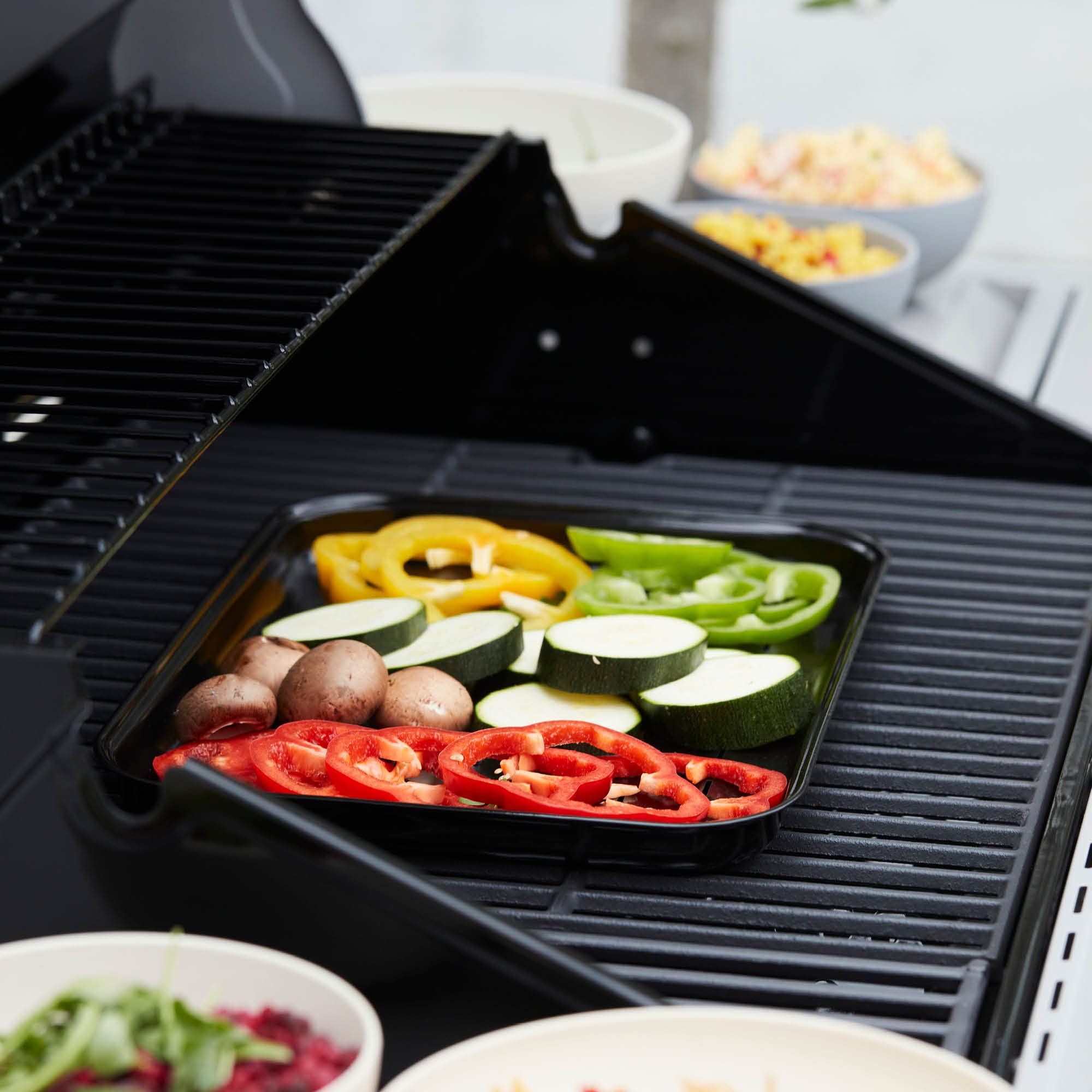 Barbecook Plateau à griller réutilisable en émail 34.5x23cm accessoire barbecue