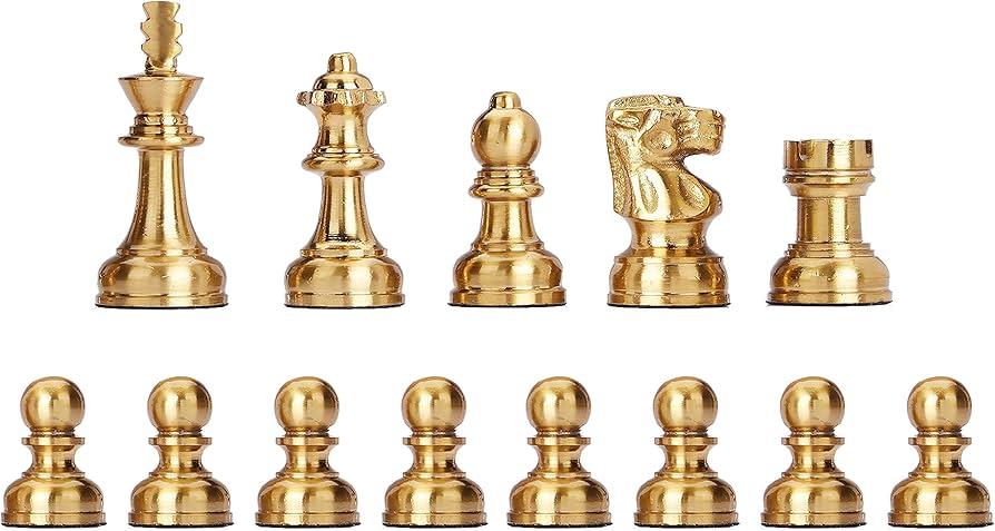 Amazon | IWIS メタルチェス駒のみ ボードなし ユニークなストレージ