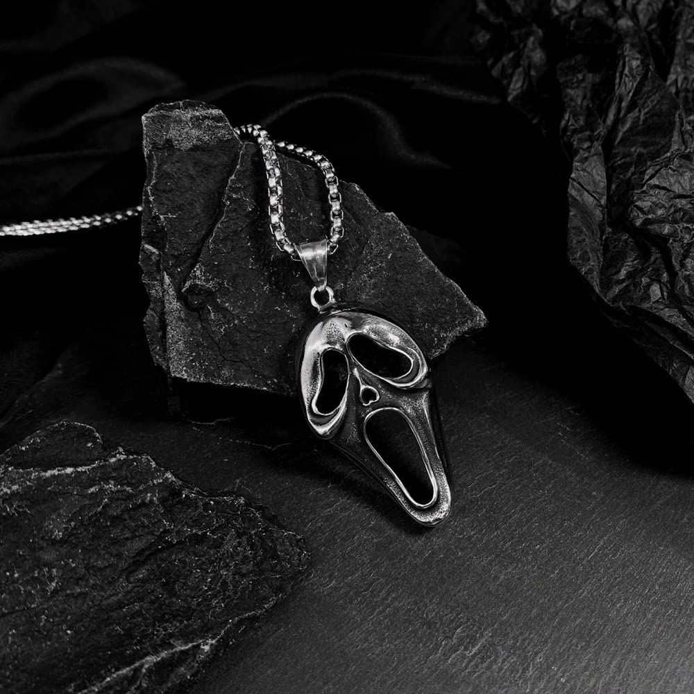 Baiyao Sciarpa Collana Donna Stile Classico Con Ciondolo - Morbida Sciarpa Infinity In Chiffon, Taglia Unica