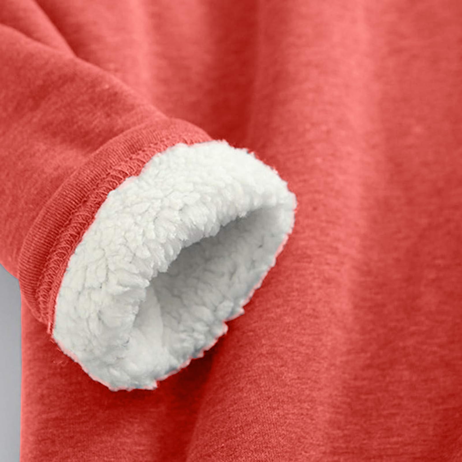 Conjunto de Pijama de Sudadera y Pantalones con Forro para Mujer para Calidez Invernal con Traje de Felpa Tops cómodos y Holgados Ropa de Estar por casa cálida de Invierno para Mujer