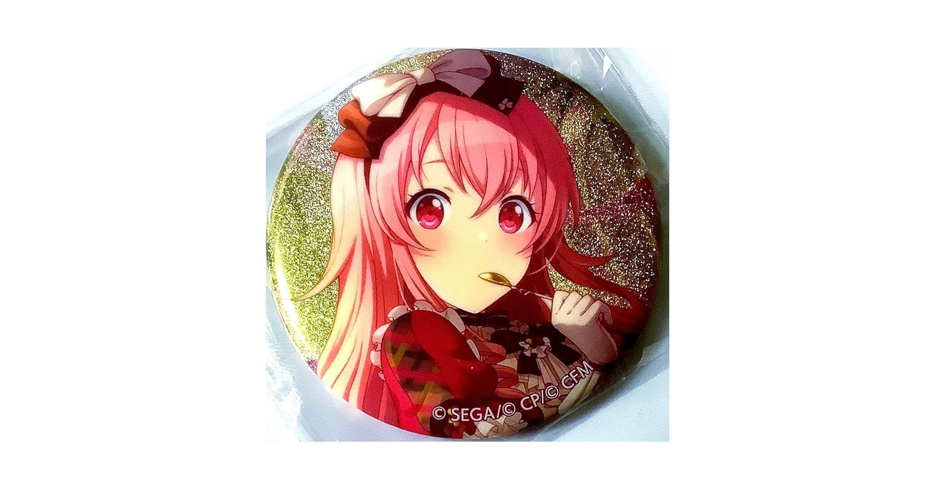 Amazon.co.jp: グリッター缶バッジ 桃井愛莉 バレンタイン