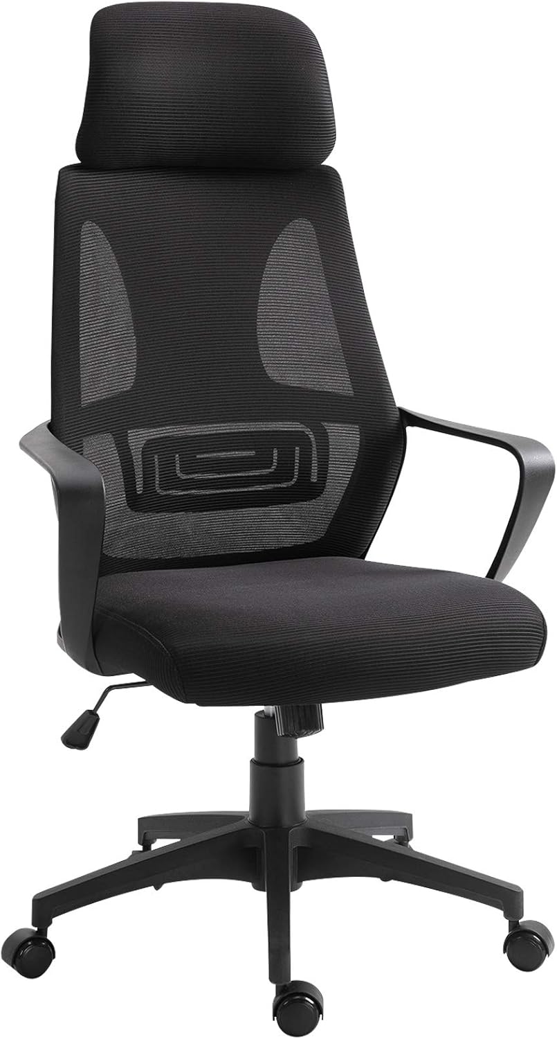 Vinsetto Ergonomic Office Chair, High Back Computer Chair, Mesh Desk