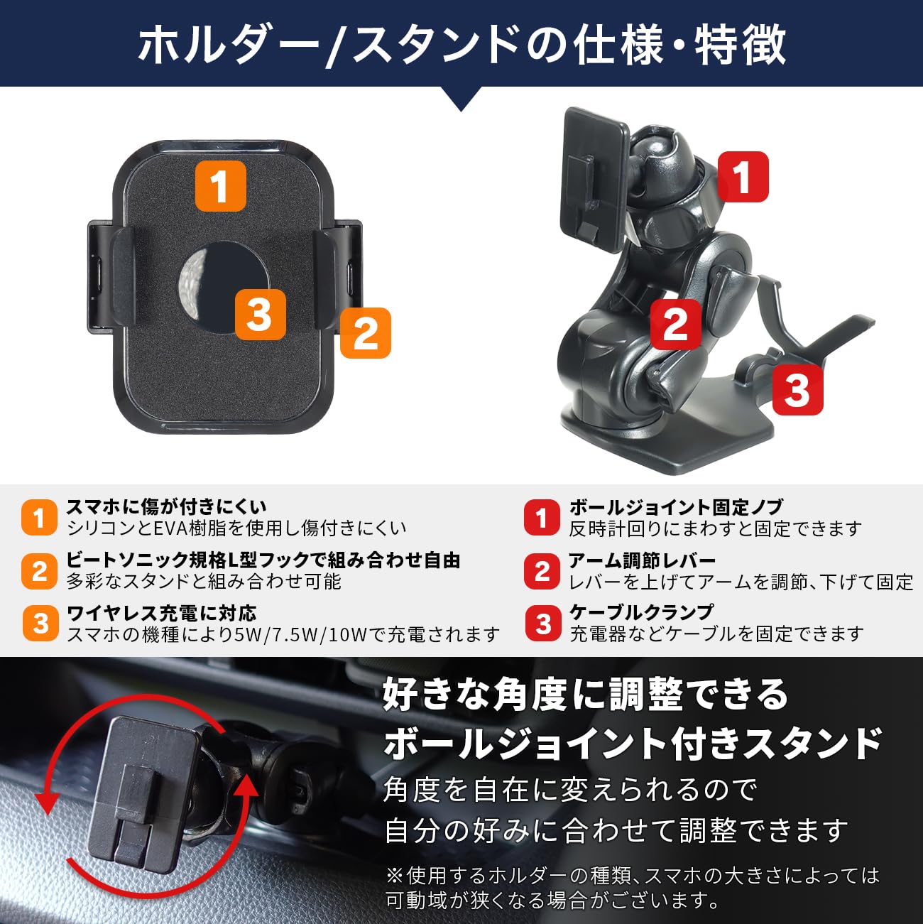 Amazon | ビートソニック トヨタ ヤリス・前期GRヤリス専用スタンド