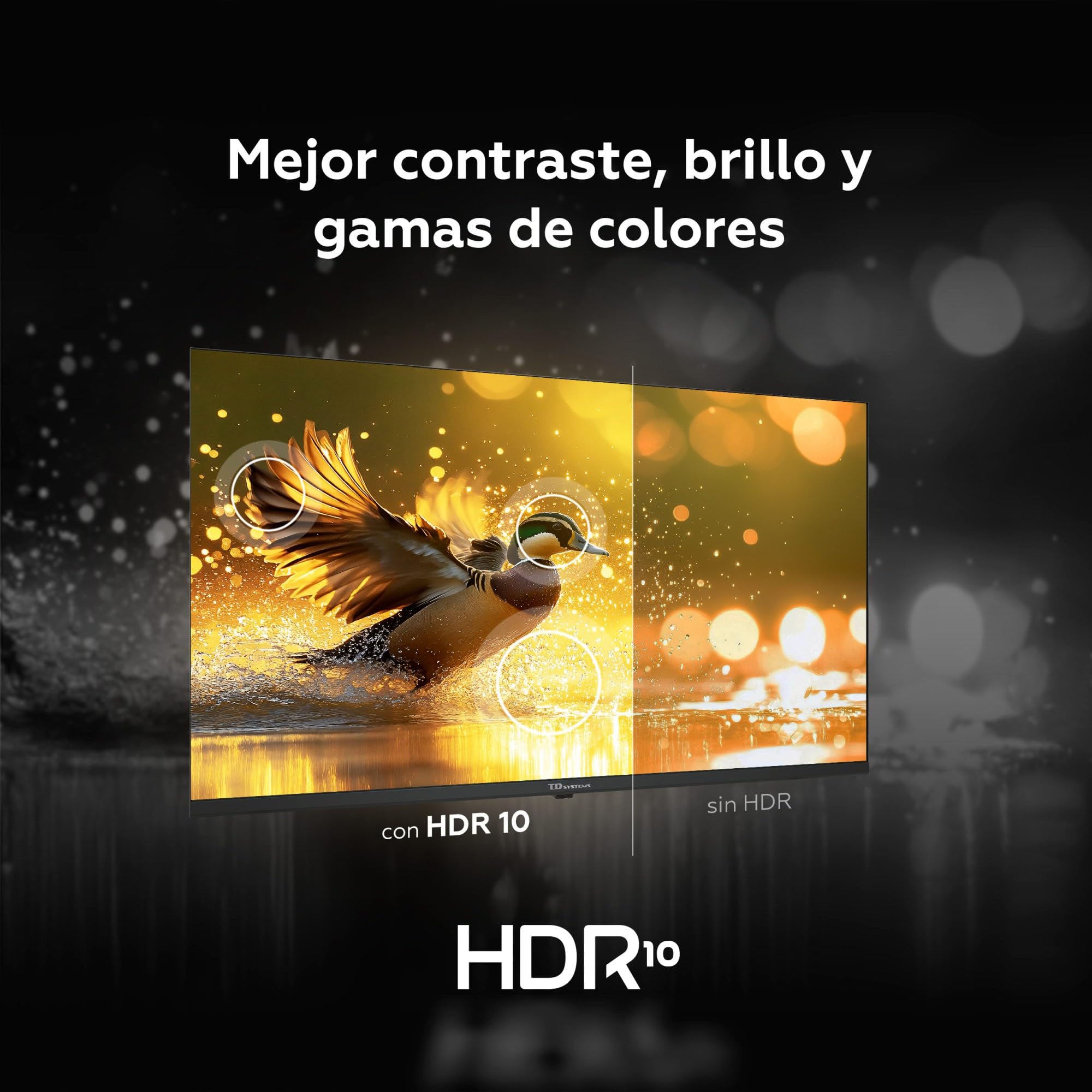 TD Systems - Smart TV 40 Inch Full HD, TDT HD TV, Android 14 GTV, 2025 Model, TV with 3 years warranty - PRIME40K21GLE — view 6