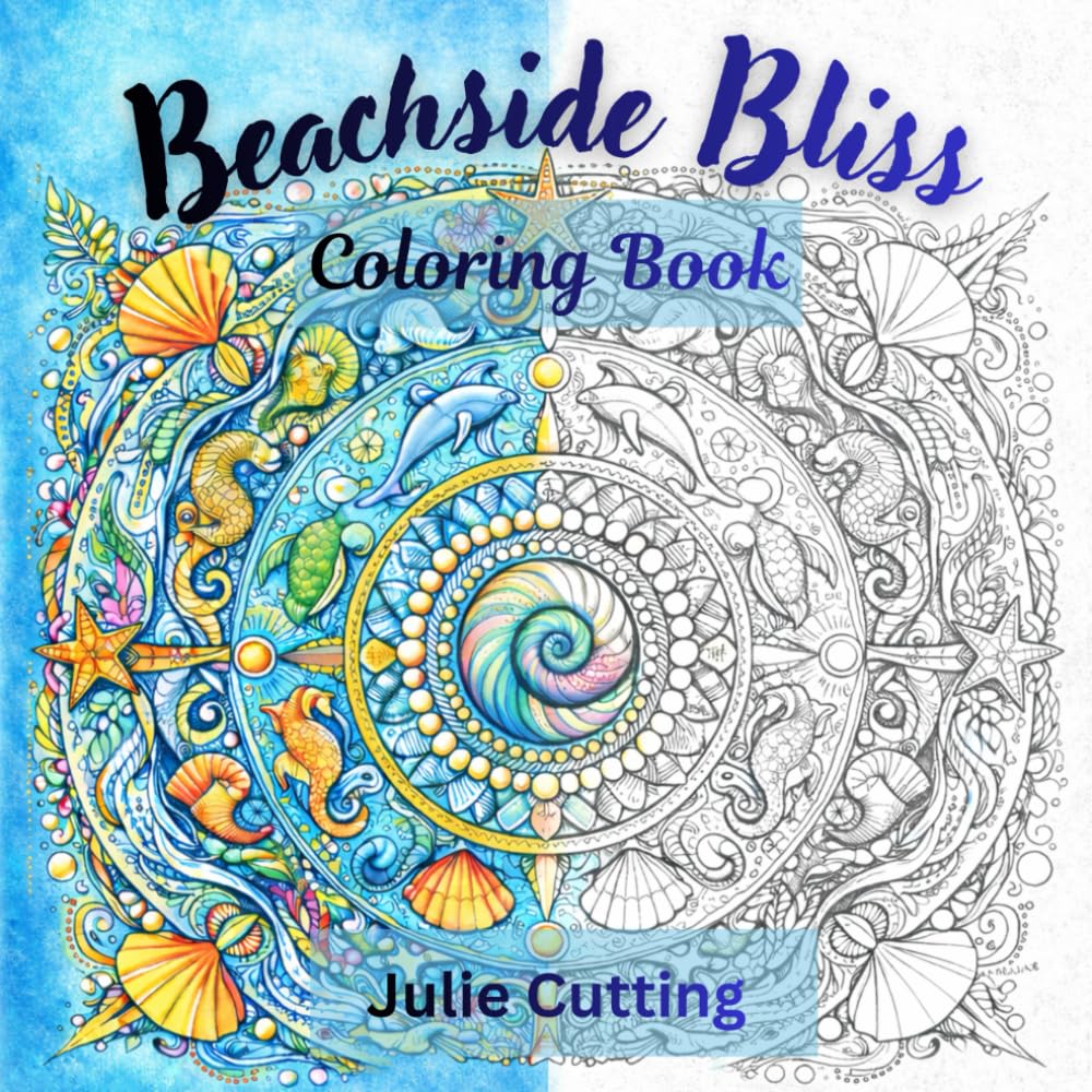 Beachside Bliss: Coloring Book