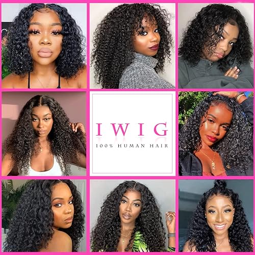 Miniatura 8 de Paquetes de cabello rizado rizado de 14 pulgadas, sin procesar, virgen, peruano, cabello humano, color negro natural, rizado, 1 paquete de