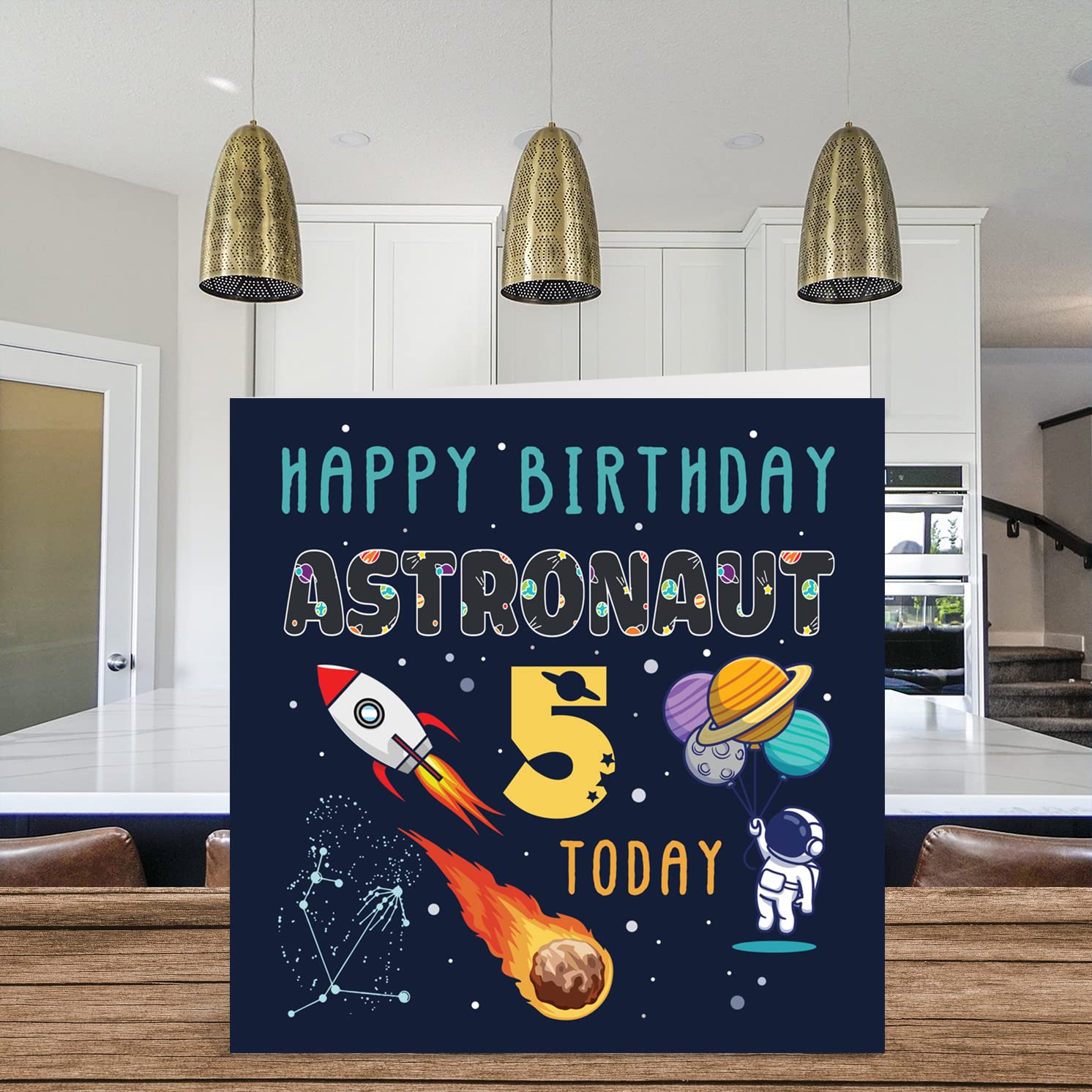 Girls 5th Birthday Girl - Critter Party Birthday Card - Happy Birthday Card  5 Year Old Girl, Girls Birthday Cards For Her, 145mm X 145mm Greeting Card...  5th Birthday Card, image size:1492x1492