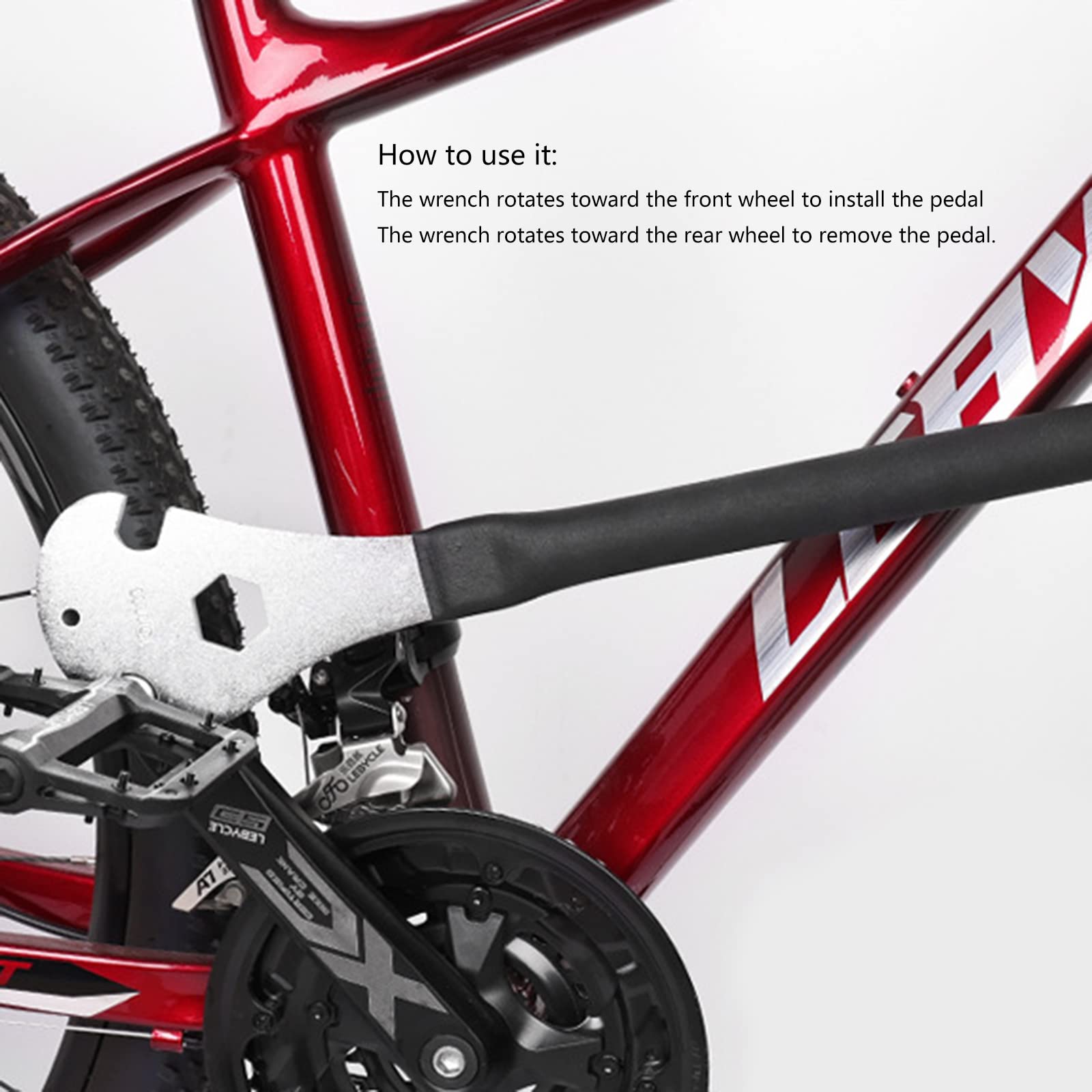 Chiave A Pedale Professionale Per Meccanici Bici - Manico In Legno, Regalo Ideale