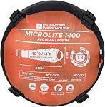 Mountain Warehouse Microlite 1400 Mummy Sleeping Bag 4 Season