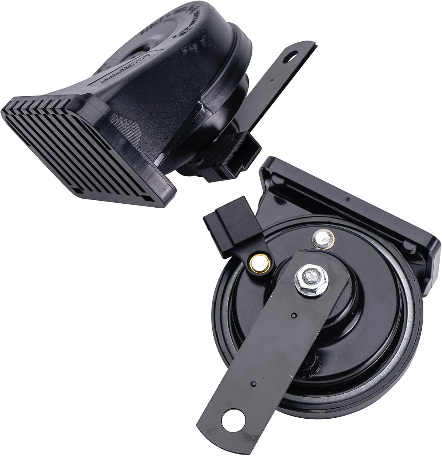 Car Horn for Toyota with 1 to 2 Plug Compatible with Toyota, 12V Waterproof Dual-Tone Electric Snail Horn Train Horns Kit for Car