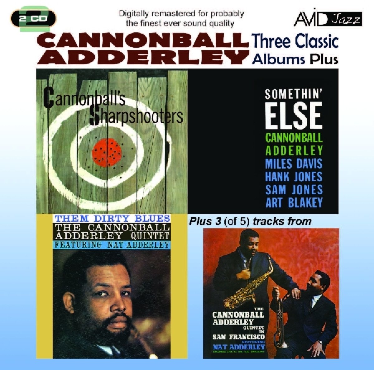 3 Classic Lps-Somethin' Else/Sharpshooters/Them Di