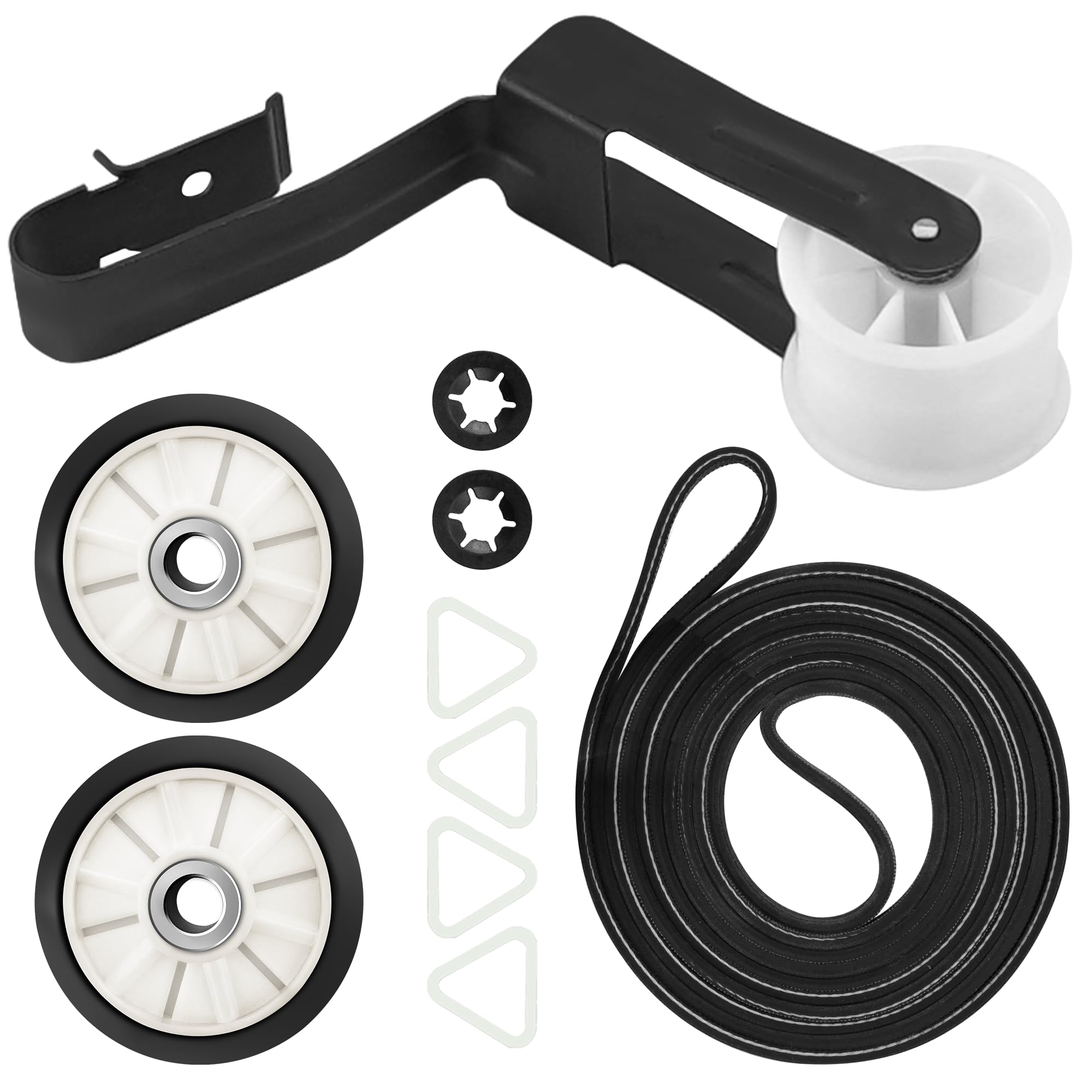 4392065 Dryer Repair Kit 341241 349241T Dryer Belt Replacement for Whirlpool WGD4815EW2 WED4950HW0 MEDX655DW1 WED4800BQ1 MEDC215EW1 by APPLIANCEMATES