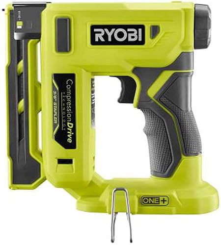 Miniatura 4 de RYOBI P317-P163 - Unidad de compresión inalámbrica ONE+ de 18 voltios, 38 pulgadas, kit de grapadora de corona con batería de 2.0 Ah y cargador