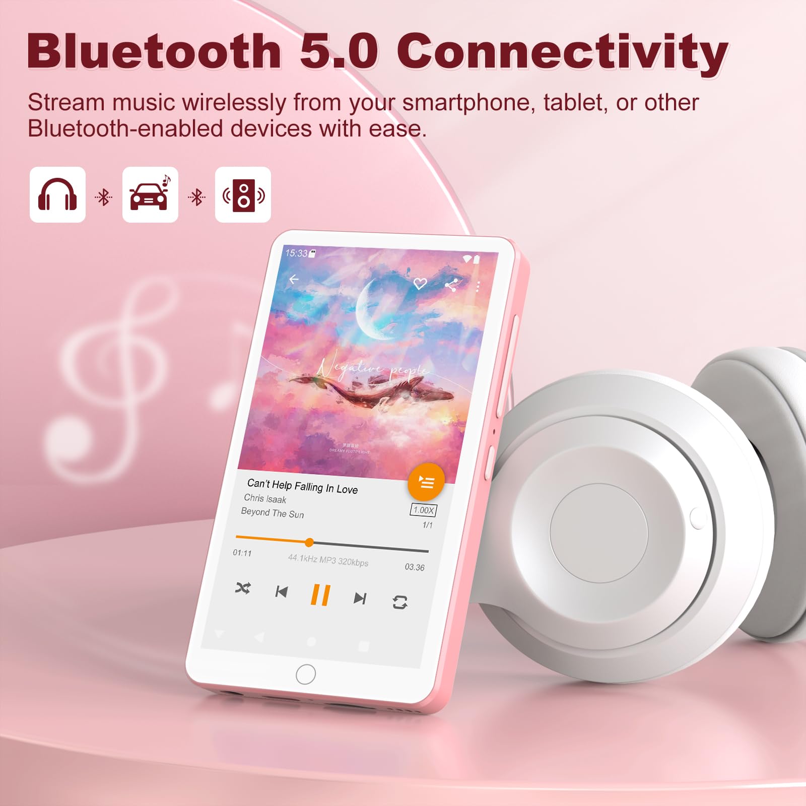 Amazon.com: Fanvace 144GB MP3 Player with Bluetooth and WiFi