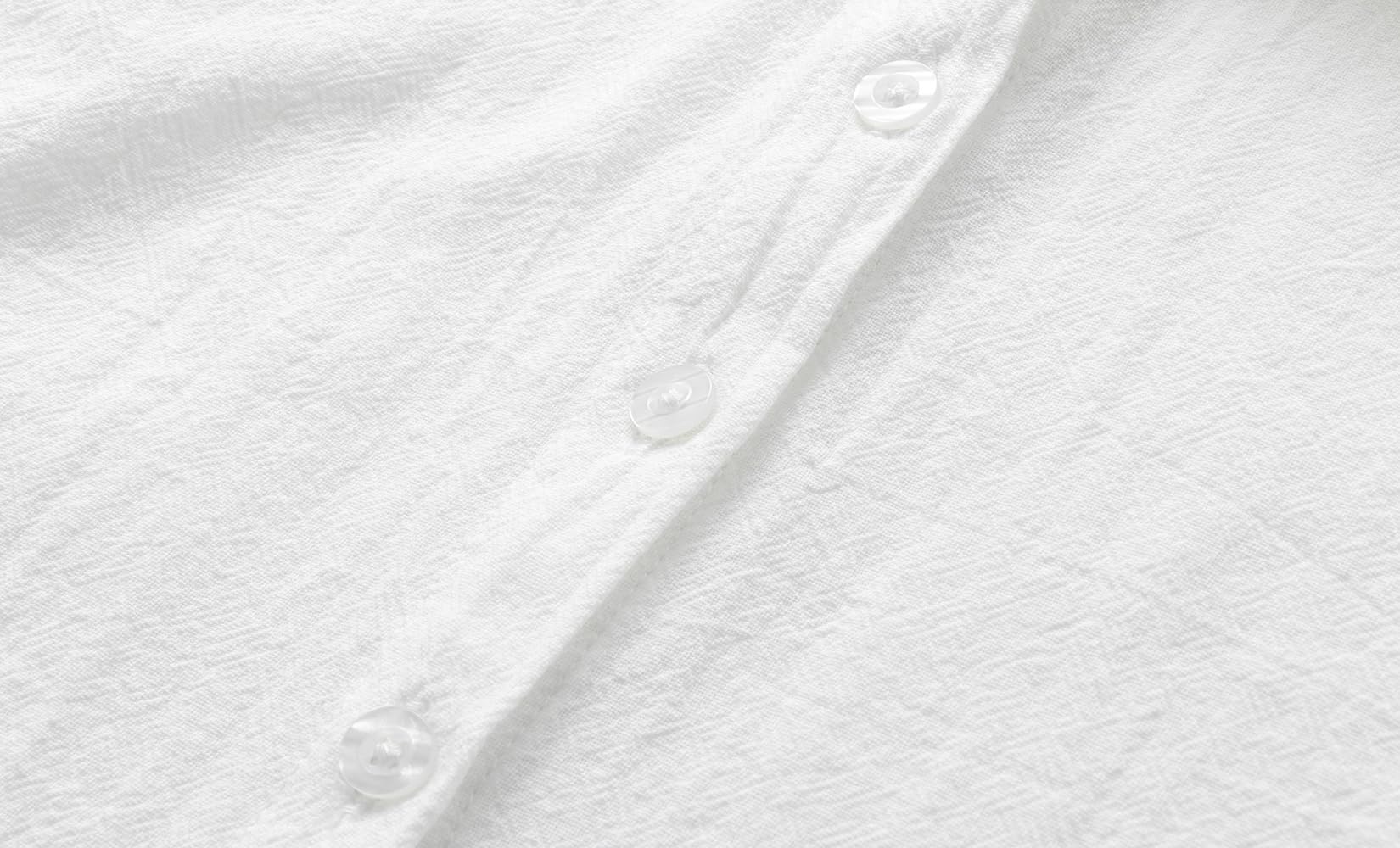 Mud Kingdom Camisa de manga larga con cuello Peter Pan y lazo, uniforme escolar