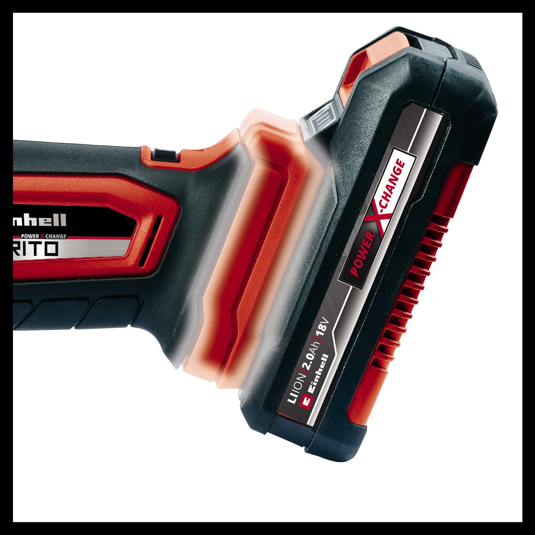 Einhell VARRITO Herramienta Sin Cable Multifunción, 18 V, set de 14 piezas, adherencia suave y velocidad ajustable + Kit para principiantes con Batería 2,5 Ah duración + Cargador Power X-Change