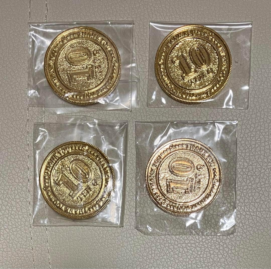 Q-pot.ポイントカード景品コイン4枚 QUOカード(1000円) | V景品交換