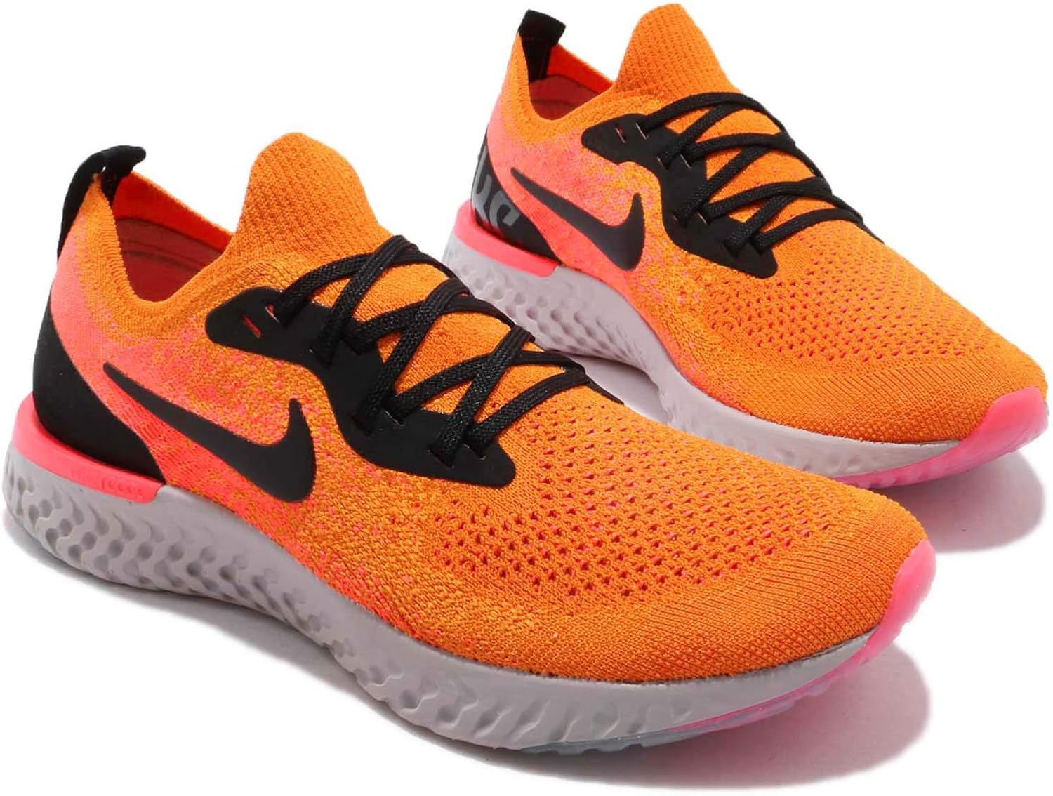 Women's Epic React Flyknit in Black Racer Blue by Nike