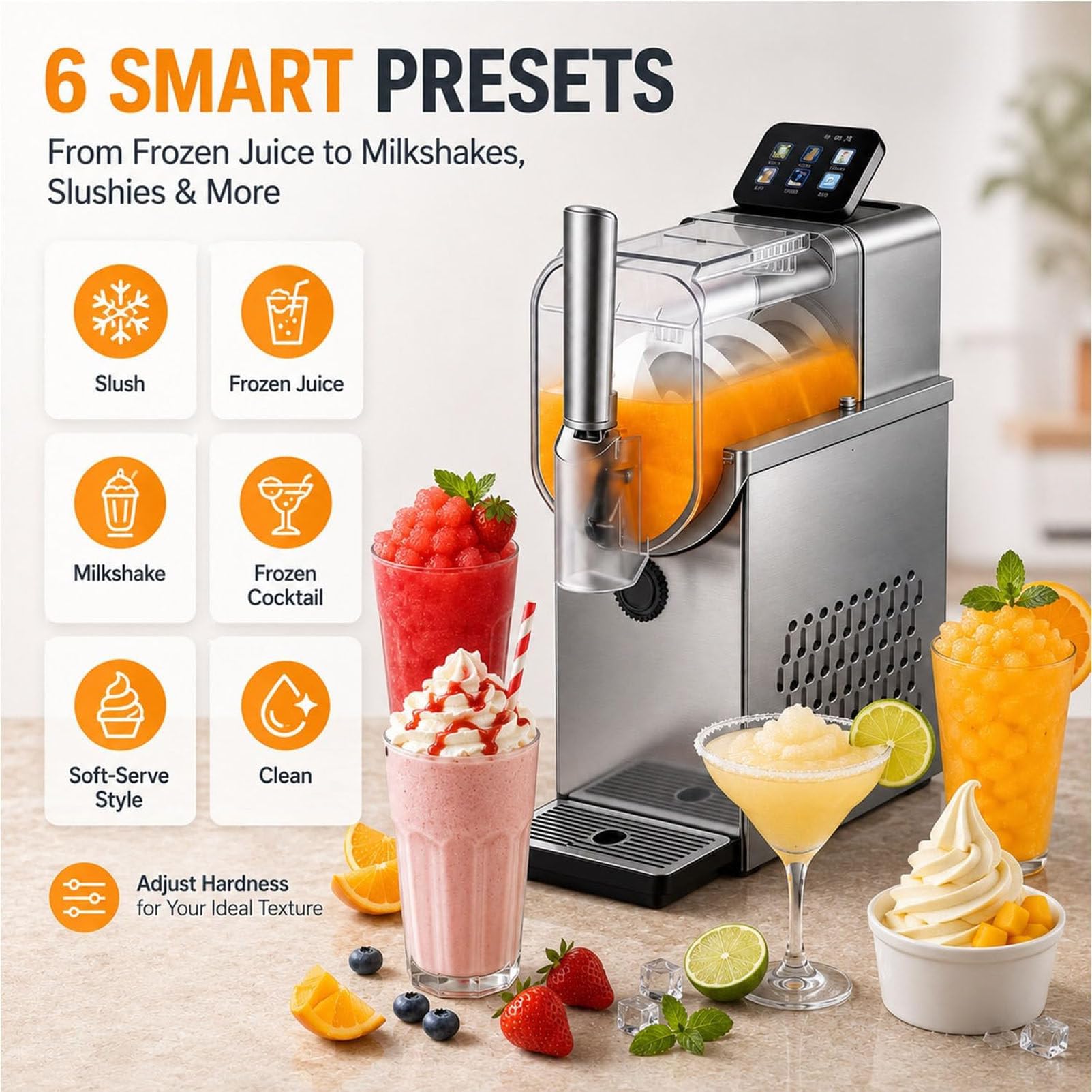 Macchina per Granite Senza Preparazione di Ghiaccio 220V