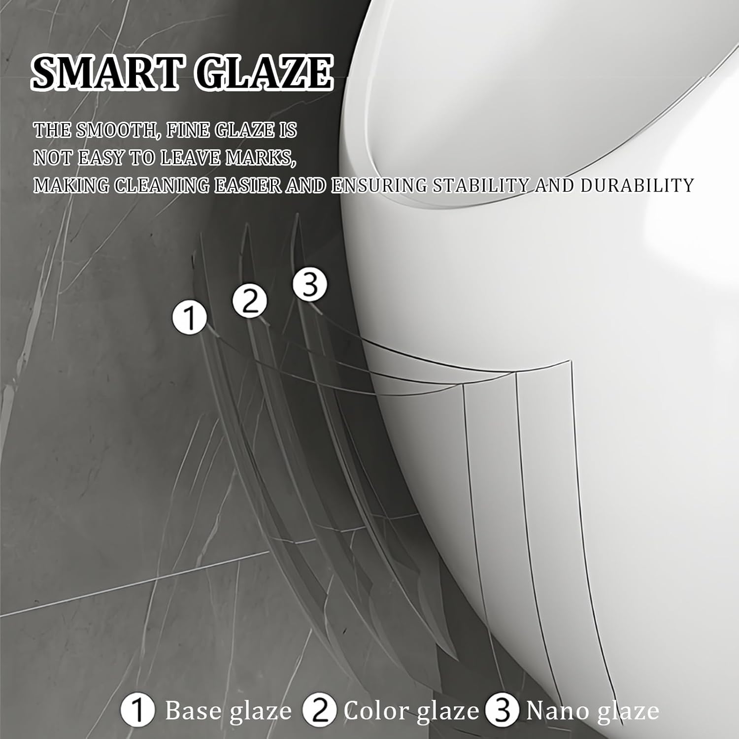 Intelligent Commercial Sensor Flush Male Urinal,Splash-Proof Male Urinal,Modern Wall-Mounted Ceramic Urinals,Space-Saving,High Efficiency Flushing