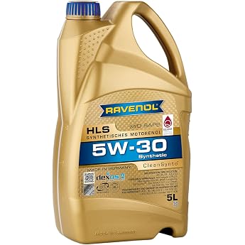 RAVENOL HLS SAE 5W-30/5W30 Mid SAPS Engine oil, suitable for DPFs (5 liters)