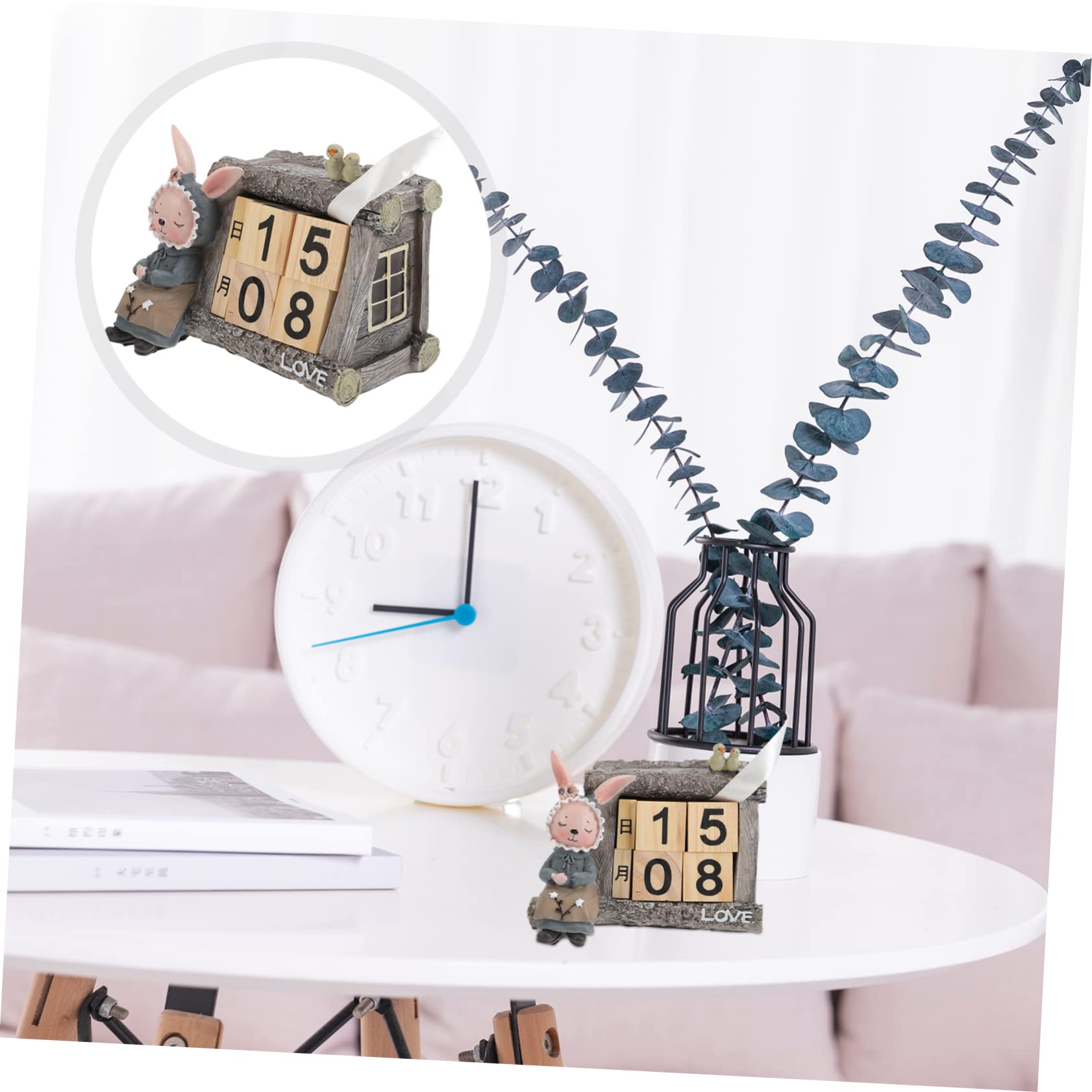 3 pezzi Calendario Conto alla rovescia Blocchi Natale L'ufficio Calza imbottita Decorazioni per la tavola di nozze Decorazioni per l'ufficio Decorazioni per la casa Decorazioni da tavolo per