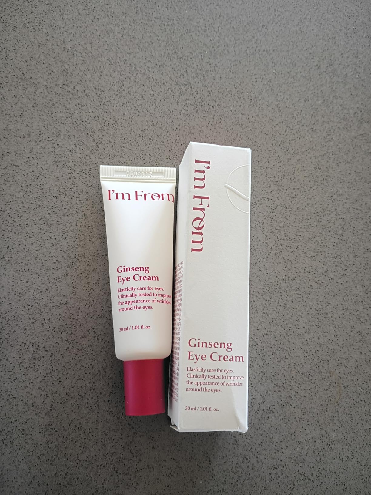 I'm from I’m From Ginseng Eye Cream, Korean Red Ginseng Eye Cream for Nourishment, Deep Moisture Care 1.01 fl oz