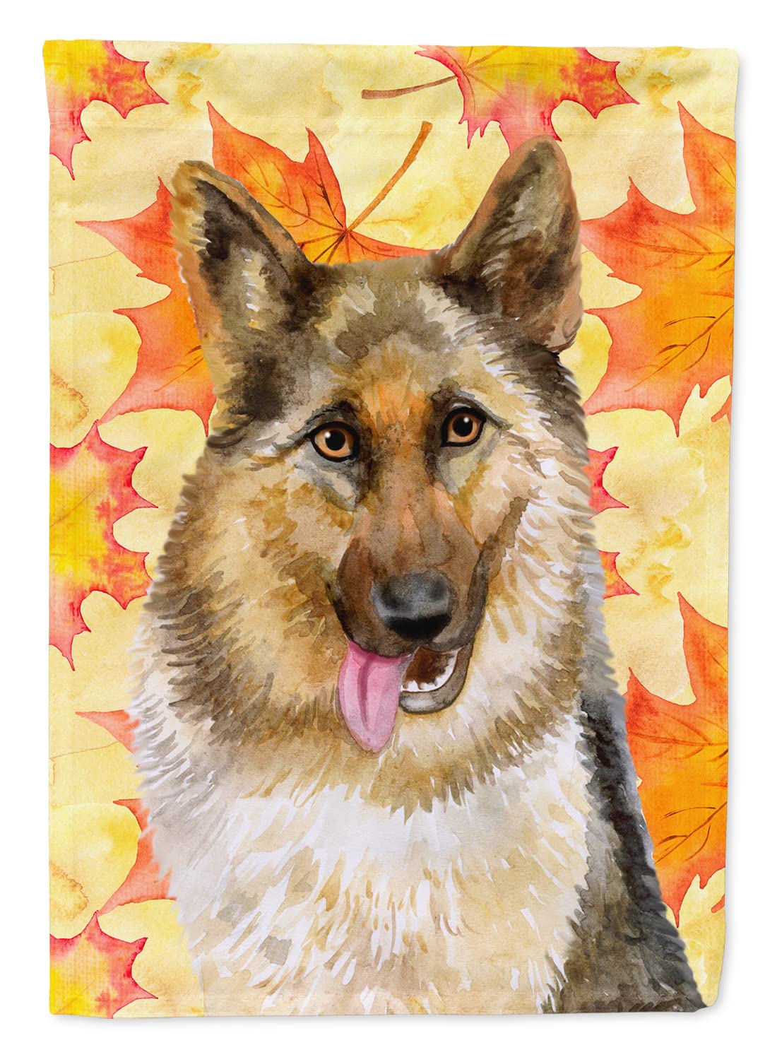 German Shepherd Fall Flag Caroline's Treasures drapeau d'automne grand format