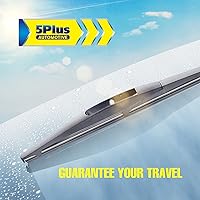 Vista 4 de 5 PLUS® - Repuesto de escobilla de 10 pulgadas para limpiaparabrisas trasero (10-B)