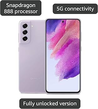Amazon.com: Samsung Galaxy S21 FE 5G, US Version, 128GB, Lavender
