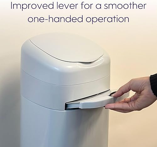 Miniatura 2 de Litter Genie XL+ Pail  Sistema de eliminación de desechos de arena para gatos para control de olores  Incluye 1 bolsa de repuesto jumbo