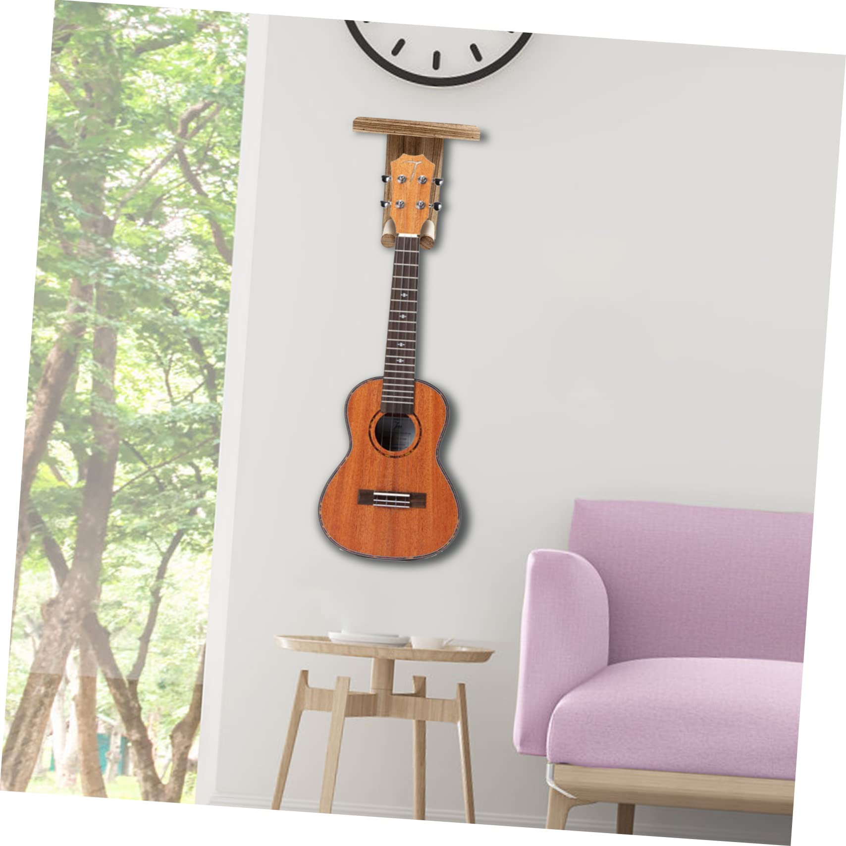ibasenice 2pezzi Supporto per Chitarra Parete Gancio per Appendere Chitarra Supporto per Riporre