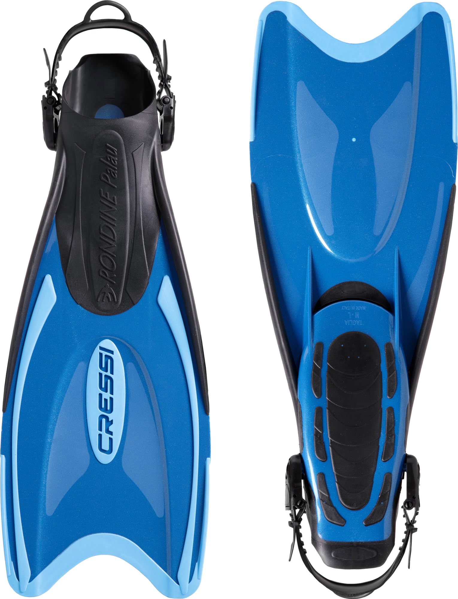 Amazon | CRESSI Palau Fins Kid Blue/Azure 29/32 (Kid) | CRESSI