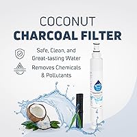 Vista 4 de Paquete de 5 filtros de agua de repuesto para refrigerador Whirlpool GR2SHWXPS02 - Compatible con cartucho de filtro de agua para refrigerador