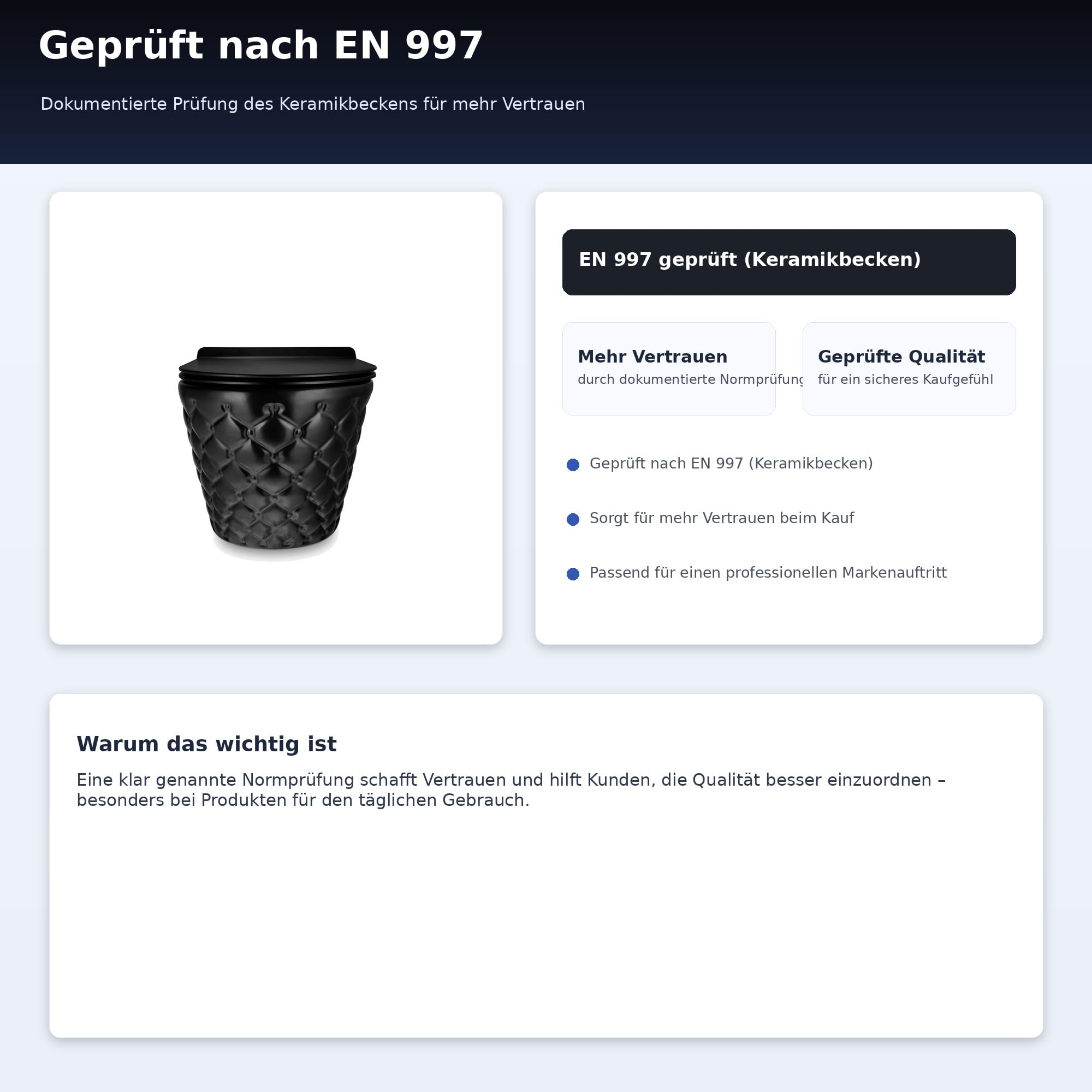 Hänge-WC Wand-WC Set Schwarz Matt - Design Tiefspüler aus Keramik mit Sitz | Spülrandlose Hänge-Toilette mit Absenkautomatik. Komplettset inkl. Schallschutz & reinigungsfreundlicher Nano-Beschichtung.