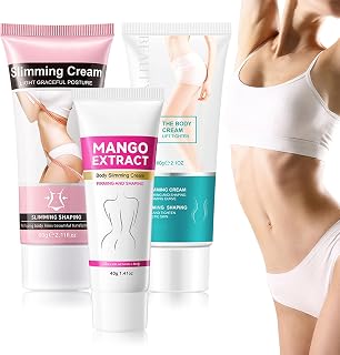 3PCS Skin Tightening Cream for Body,Lightweight Skin Firming and Tightening Lotion for Belly,Waist,Legs and Buttocks,Non-Sticky Toning Slimming Cream,Moisturizing Body Firming Lotion
