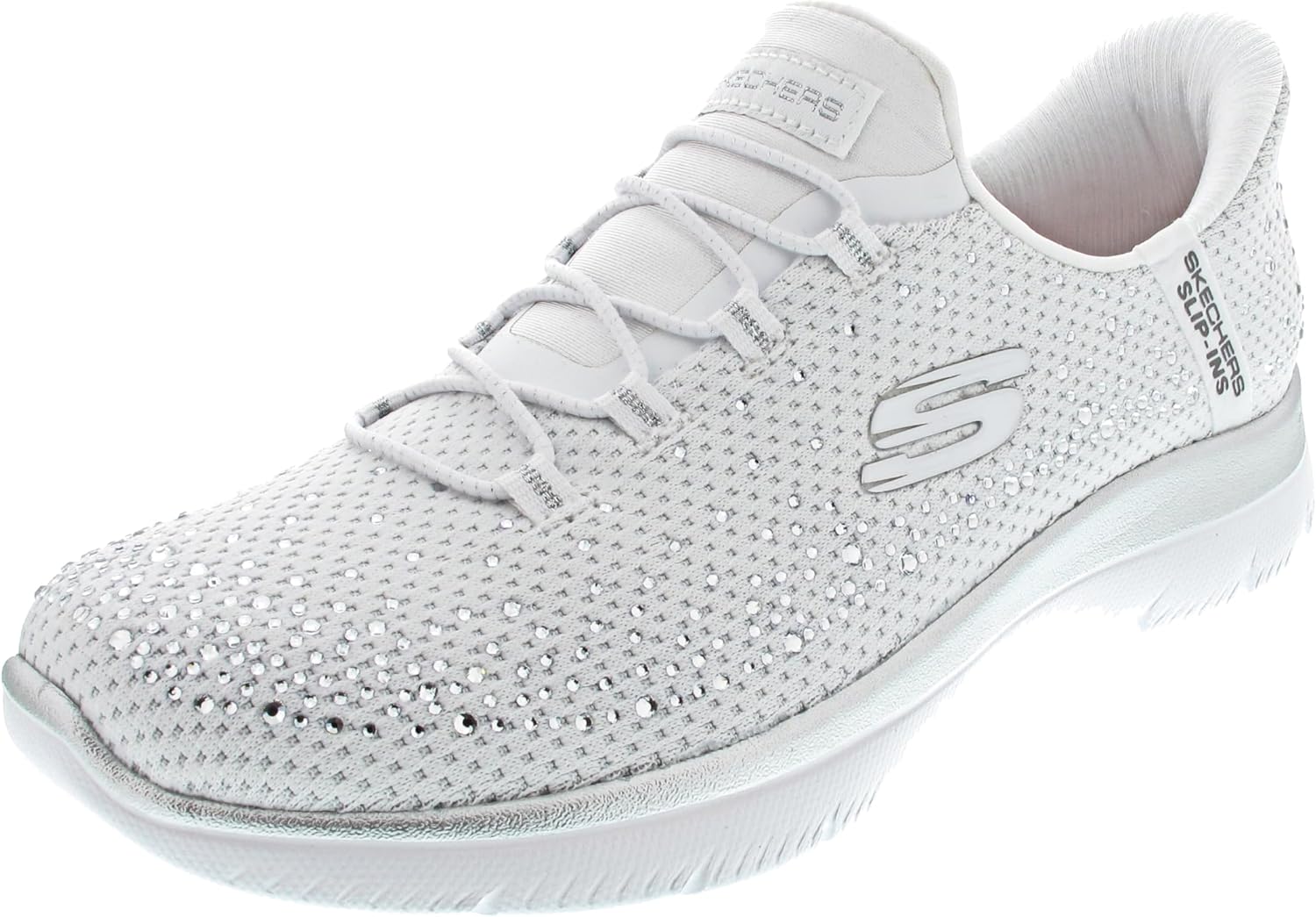 Skechers Womens Summits Brilliant Shine Hands Free Slip-ins - Image 4