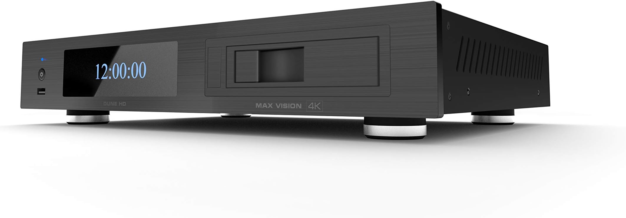 Dune HD Max Vision 4K, HDR+, Ultra HD, Premium Full-Sized Media Player, Smart Android TV Box, 4Gb / 32Gb, 2X HDD, BT, WiFi 2.4/5, MKV, H.265, 4Kp60