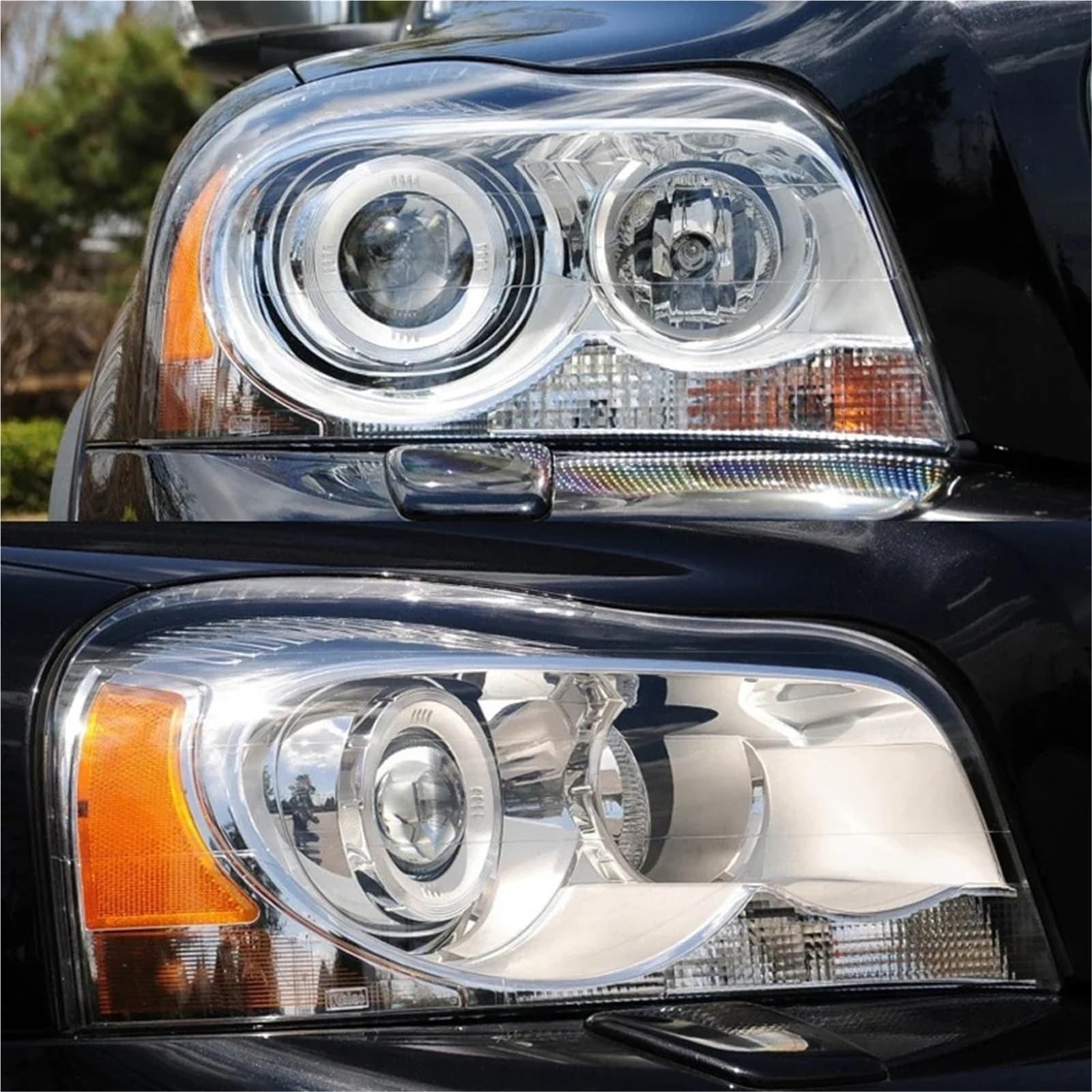 Do Volvo XC90 2003-2014 Części pasujące do reflektorów | Montaż Reflektorów Samochodowych Reflektory Samochodowe 2 Szt
