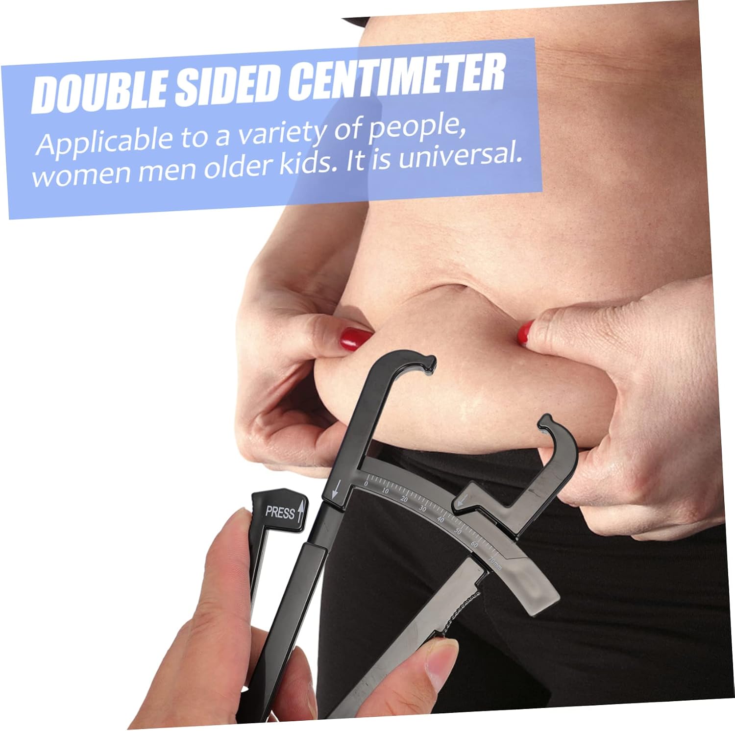 VALICLUD 2pcs Bmi Measurement Device Set Waist Caliper Bmi Tape Measure for Accurate and Tracking for Men Women