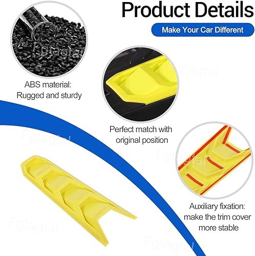 Miniatura 9 de Cubierta del panel de cubierta del motor compatible con Chevrolet Corvette C8 2020-2024, accesorios de decoración de panel de compartimento de motor