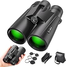 12x42 HD-Fernglas für Erwachsene und Kinder, superhelles Hochleistungs-Fernglas mit großer Sicht, klare Nachtsicht bei schwachem Licht, BAK4, FMC-Prismen, Vogelbeobachtung, Sternenbeobachtung