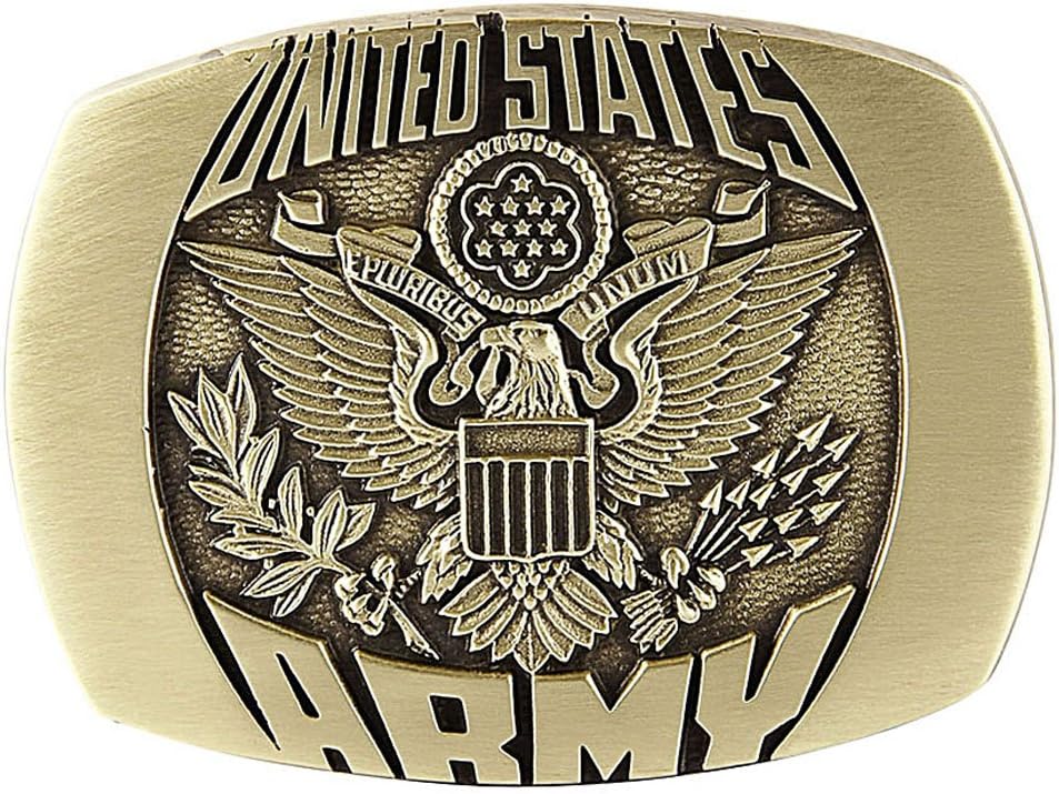 Indiana Metal Craft Men's US Army Belt Buckle