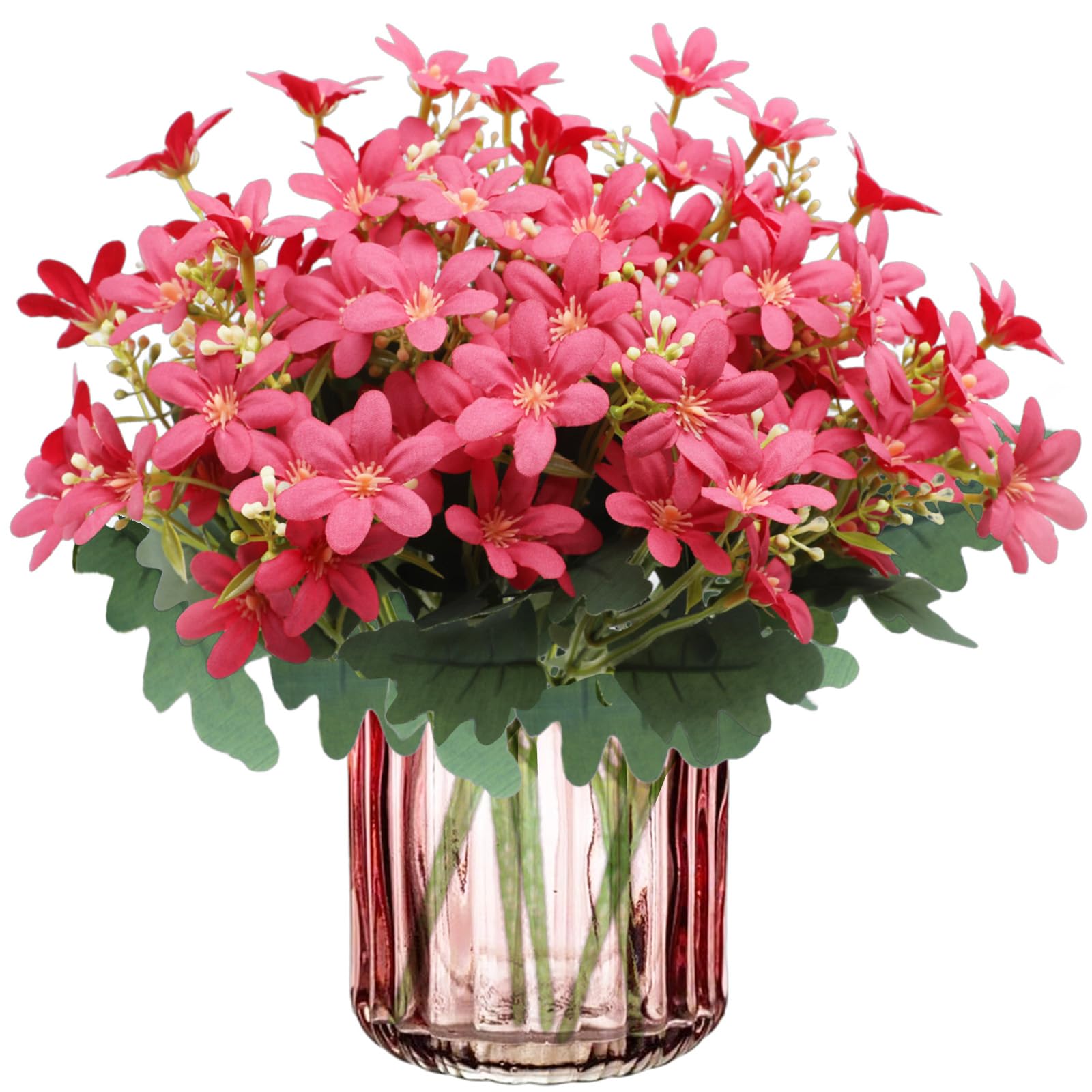 astylishome Faux Flower Stems Artificial Flowers Outdoor UV Resistant Fake Flowers No Fade Faux Plants Garden Porch Window Box Decorating 3517