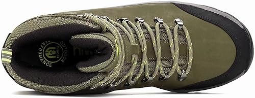 Miniatura 5 de Hiwalk - Botas de senderismo impermeables para hombre, transpirables, todo terreno, ligeras, botas de tobillo para trekking, zapatos de escalada